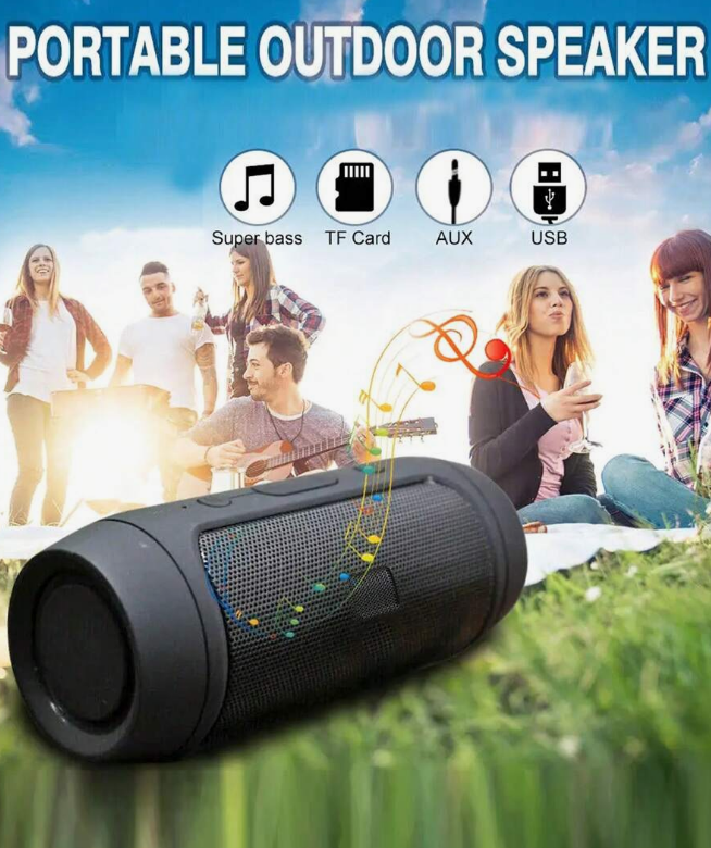 Wireless Mini Portable Dual-Speaker Dual-Diaphragm Waterproof Shockproof