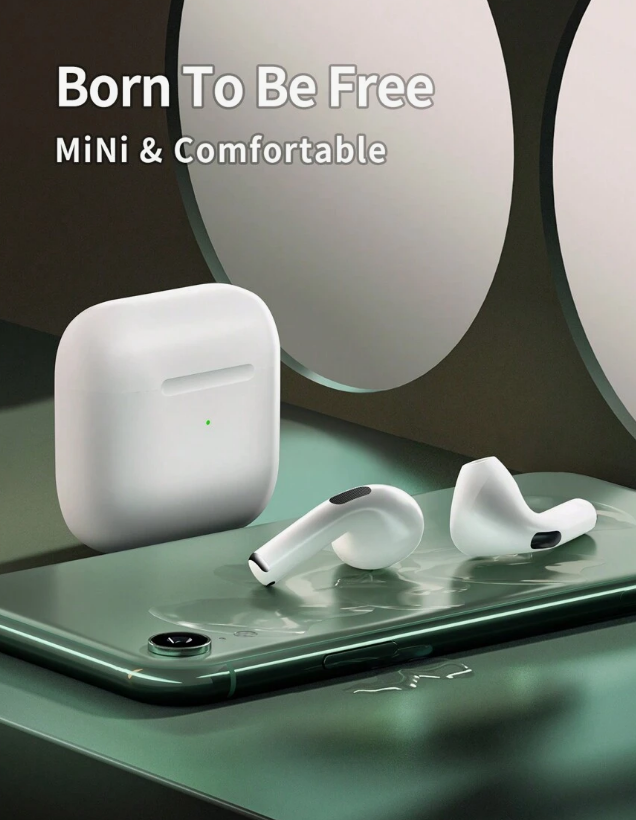 Ear Buds Wireless Rechargeable Earbuds